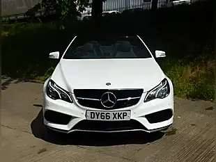 Used 2016 Mercedes-Benz E Class AMG Line Edition White - Interior and Exterior details 9