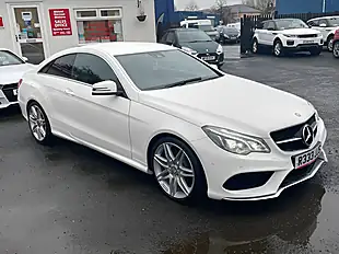 Used 2016 Mercedes-Benz E Class AMG Line Edition White - Interior and Exterior details 10