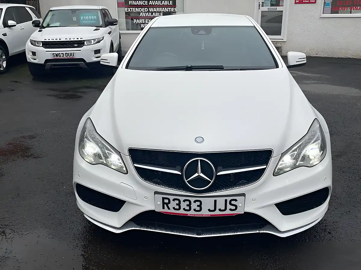 Used 2016 Mercedes-Benz E Class AMG Line Edition White - Interior and Exterior details 11