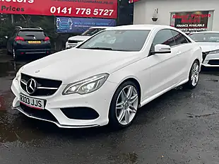 Used 2016 Mercedes-Benz E Class AMG Line Edition White - Interior and Exterior details 4