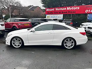 Used 2016 Mercedes-Benz E Class AMG Line Edition White - Interior and Exterior details 5