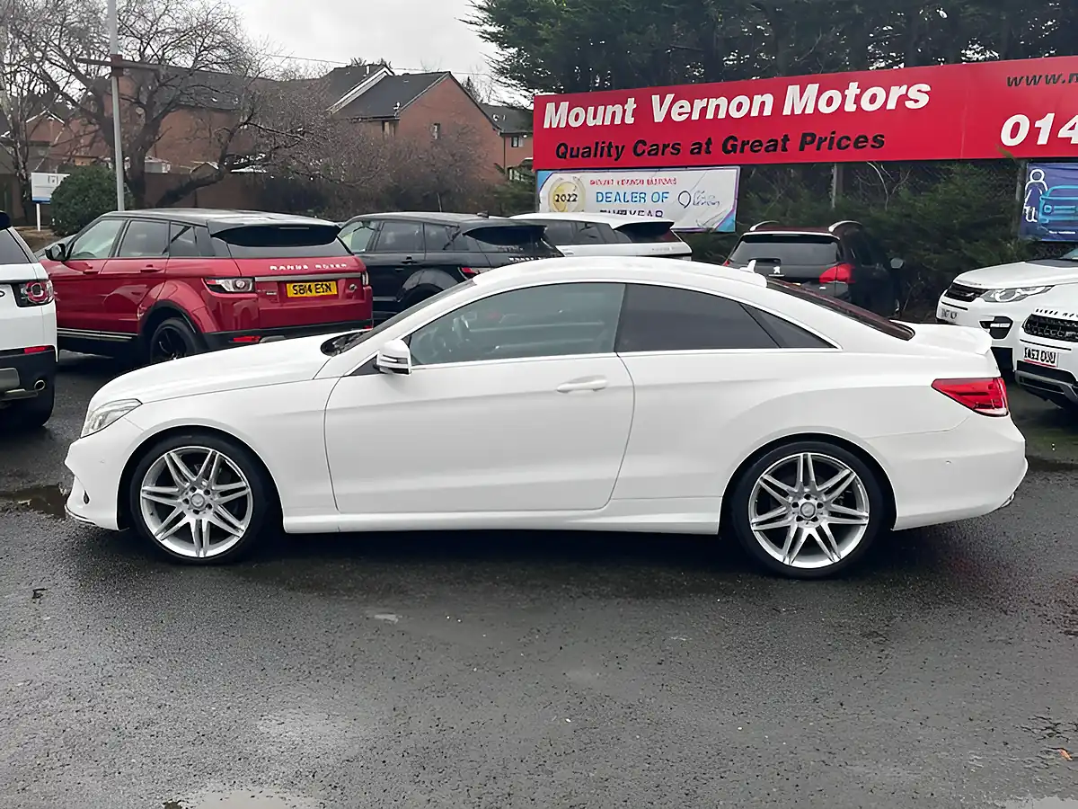 Used 2016 Mercedes-Benz E Class AMG Line Edition White - Interior and Exterior details 5