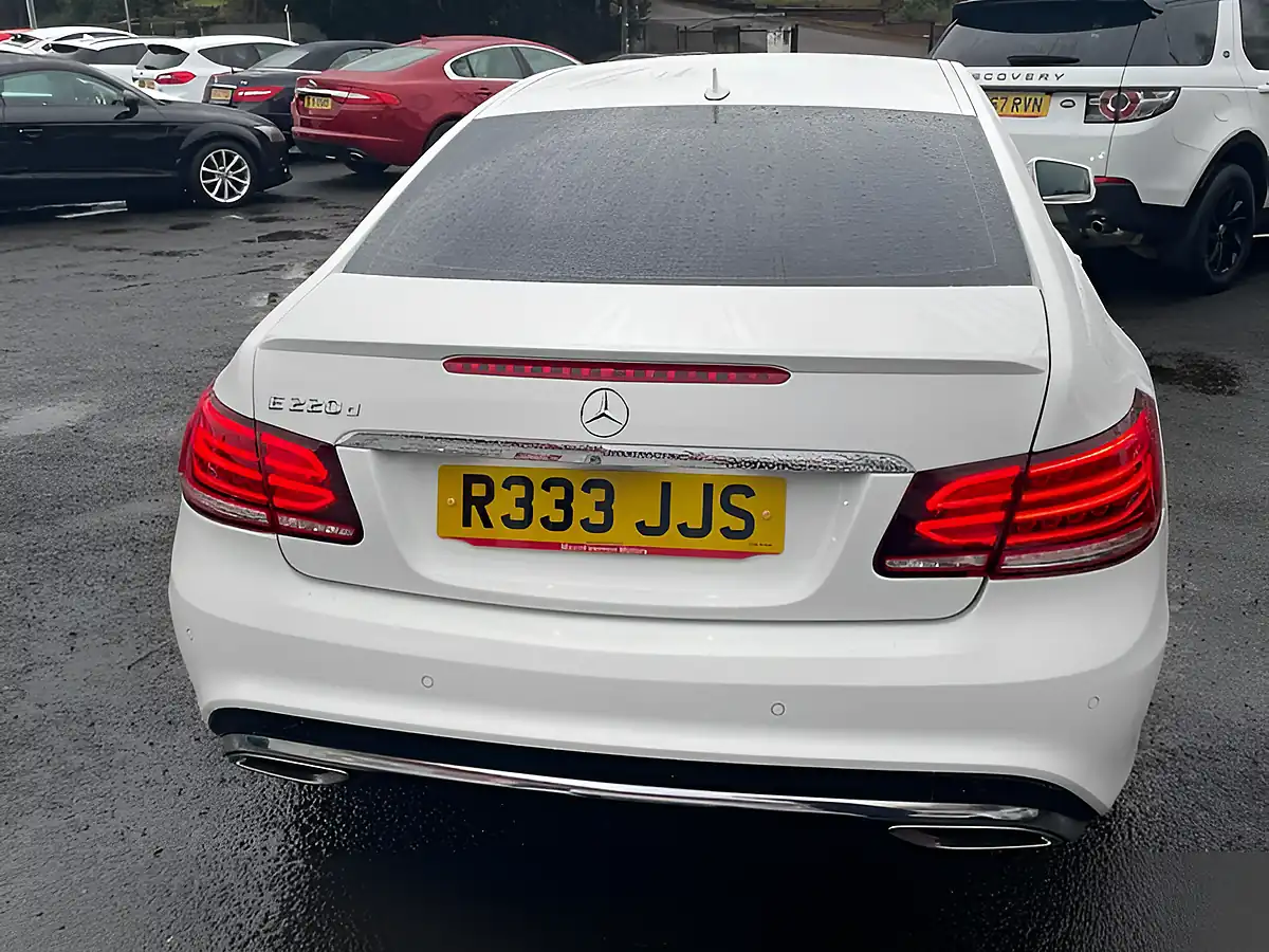 Used 2016 Mercedes-Benz E Class AMG Line Edition White - Interior and Exterior details 7