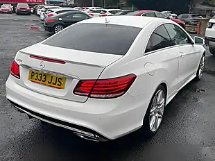 Used 2016 Mercedes-Benz E Class AMG Line Edition White - Interior and Exterior details 8