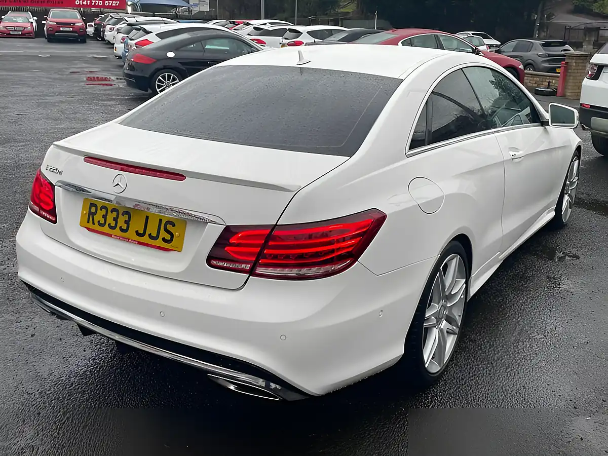 Used 2016 Mercedes-Benz E Class AMG Line Edition White - Interior and Exterior details 8