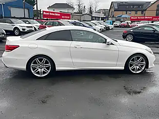 Used 2016 Mercedes-Benz E Class AMG Line Edition White - Interior and Exterior details 9