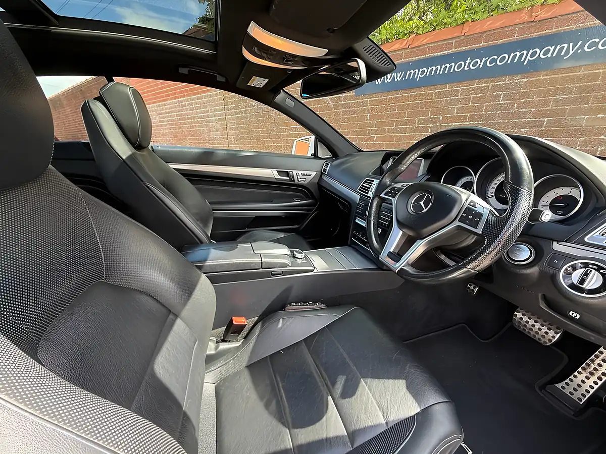 Used 2016 Mercedes-Benz E-Class AMG Line Edition White - Interior and Exterior details 10