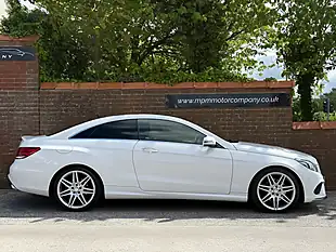 Used 2016 Mercedes-Benz E-Class AMG Line Edition White - Interior and Exterior details 4