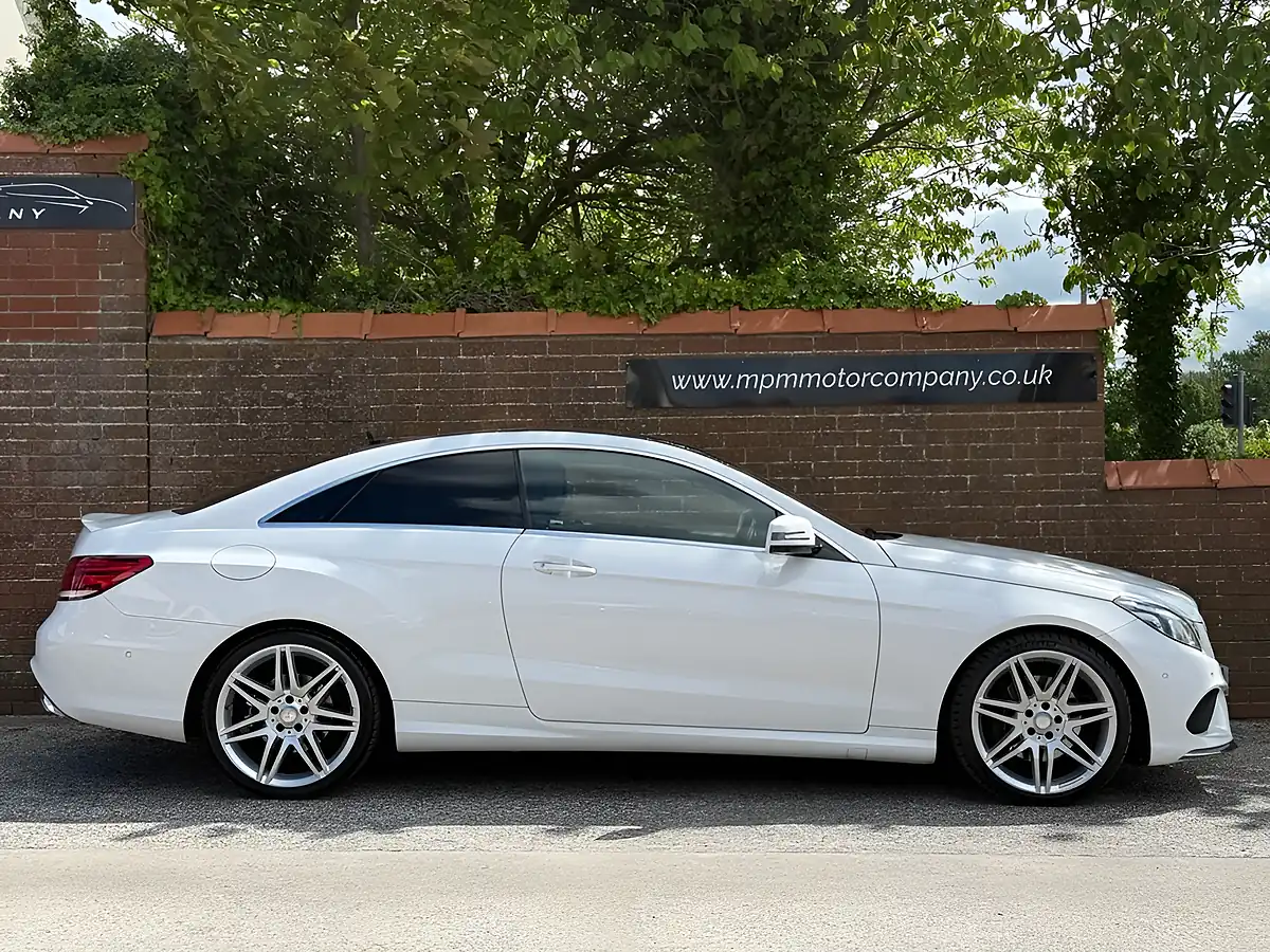 Used 2016 Mercedes-Benz E-Class AMG Line Edition White - Interior and Exterior details 4