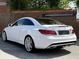 Used 2016 Mercedes-Benz E-Class AMG Line Edition White - Interior and Exterior details 7