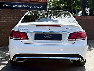 Used 2016 Mercedes-Benz E-Class AMG Line Edition White - Interior and Exterior details 9