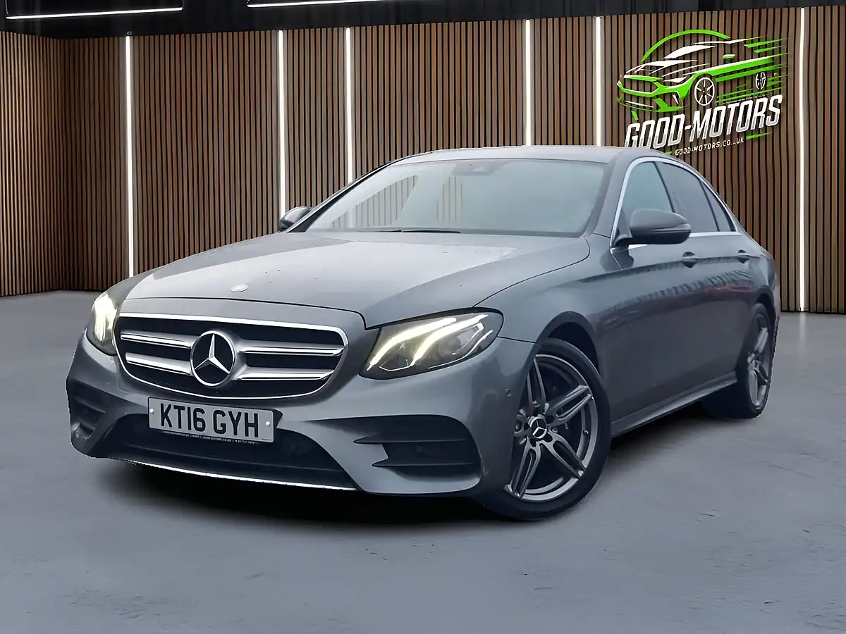 Used 2016 Mercedes-Benz E Class AMG Line Grey - Interior and Exterior details 3