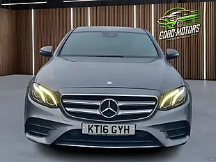 Used 2016 Mercedes-Benz E Class AMG Line Grey - Interior and Exterior details 4