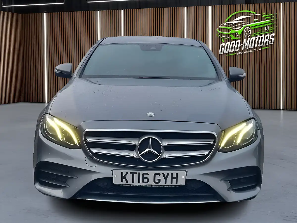 Used 2016 Mercedes-Benz E Class AMG Line Grey - Interior and Exterior details 4