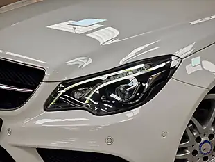 Used 2016 Mercedes-Benz E-Class AMG Line Polar White - Interior and Exterior details 12