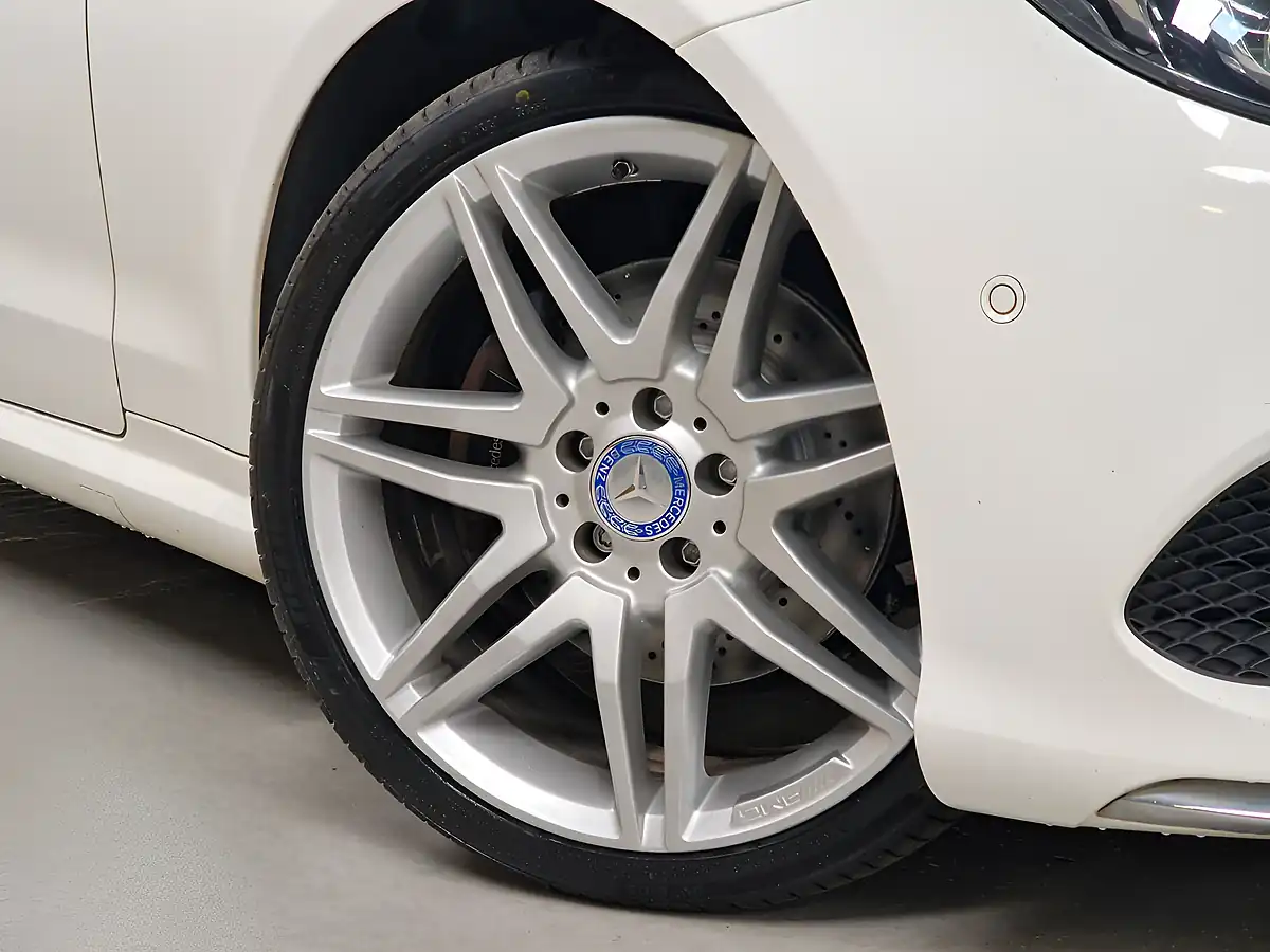 Used 2016 Mercedes-Benz E-Class AMG Line Polar White - Interior and Exterior details 13