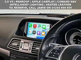 Used 2016 Mercedes-Benz E-Class AMG Line Polar White - Interior and Exterior details 4