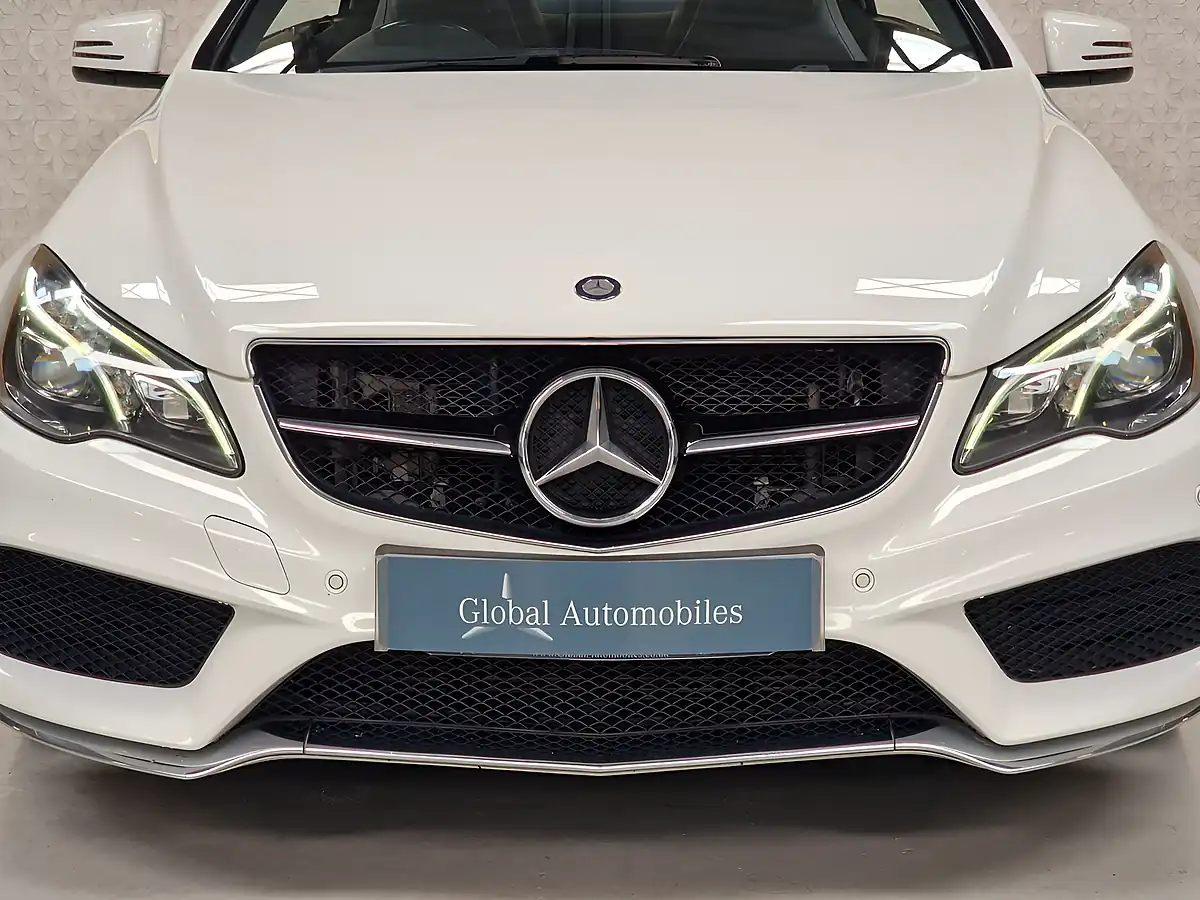 Used 2016 Mercedes-Benz E-Class AMG Line Polar White - Interior and Exterior details 7