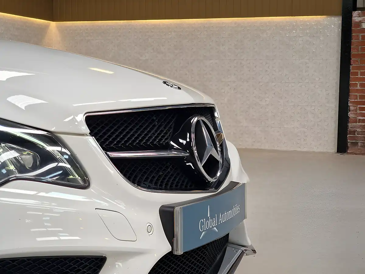 Used 2016 Mercedes-Benz E-Class AMG Line Polar White - Interior and Exterior details 9