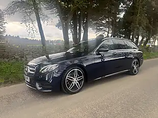 Used 2016 Mercedes-Benz E Class AMG Line (premium) Blue - Interior and Exterior details 15