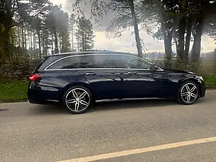Used 2016 Mercedes-Benz E Class AMG Line (premium) Blue - Interior and Exterior details 6