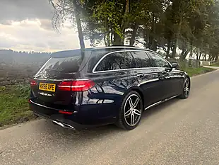 Used 2016 Mercedes-Benz E Class AMG Line (premium) Blue - Interior and Exterior details 9