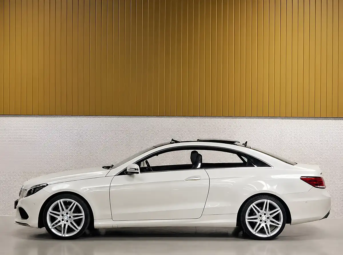 Used 2016 Mercedes-Benz E-Class AMG Line Premium Plus Designo Diamond White - Interior and Exterior details 13