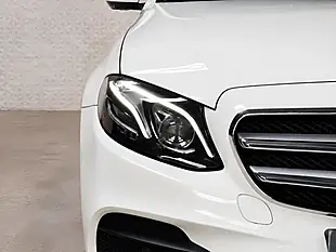 Used 2016 Mercedes-Benz E Class AMG Line Premium Plus Polar White - Interior and Exterior details 10