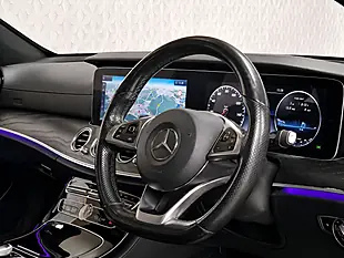 Used 2016 Mercedes-Benz E Class AMG Line Premium Plus Polar White - Interior and Exterior details 12