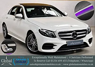 Used 2016 Mercedes-Benz E Class AMG Line Premium Plus Polar White - Interior and Exterior details 3
