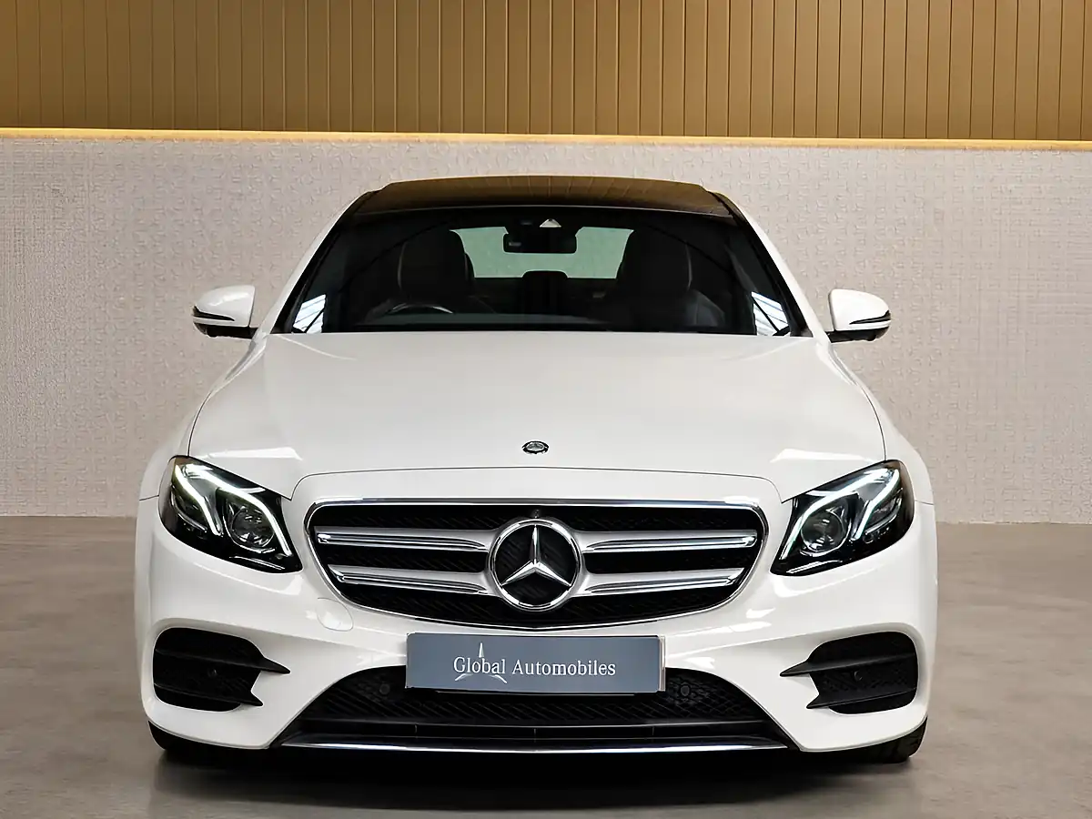 Used 2016 Mercedes-Benz E Class AMG Line Premium Plus Polar White - Interior and Exterior details 7