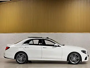 Used 2016 Mercedes-Benz E Class AMG Line Premium Plus Polar White - Interior and Exterior details 8