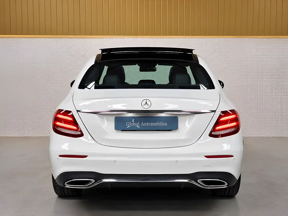 Used 2016 Mercedes-Benz E Class AMG Line Premium Plus Polar White - Interior and Exterior details 9