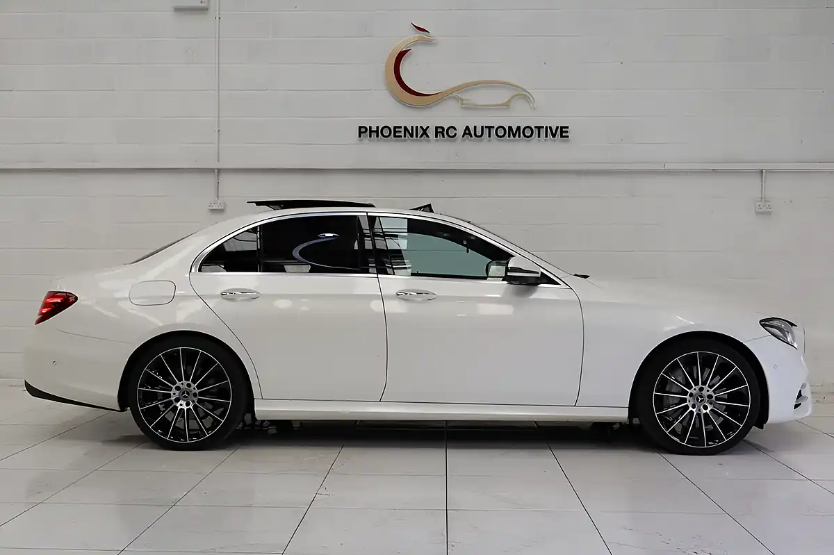 Used 2016 Mercedes-Benz E Class AMG Line (premium Plus) White - Interior and Exterior details 2