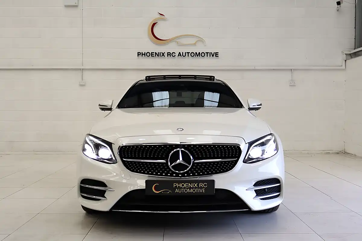 Used 2016 Mercedes-Benz E Class AMG Line (premium Plus) White - Interior and Exterior details 4