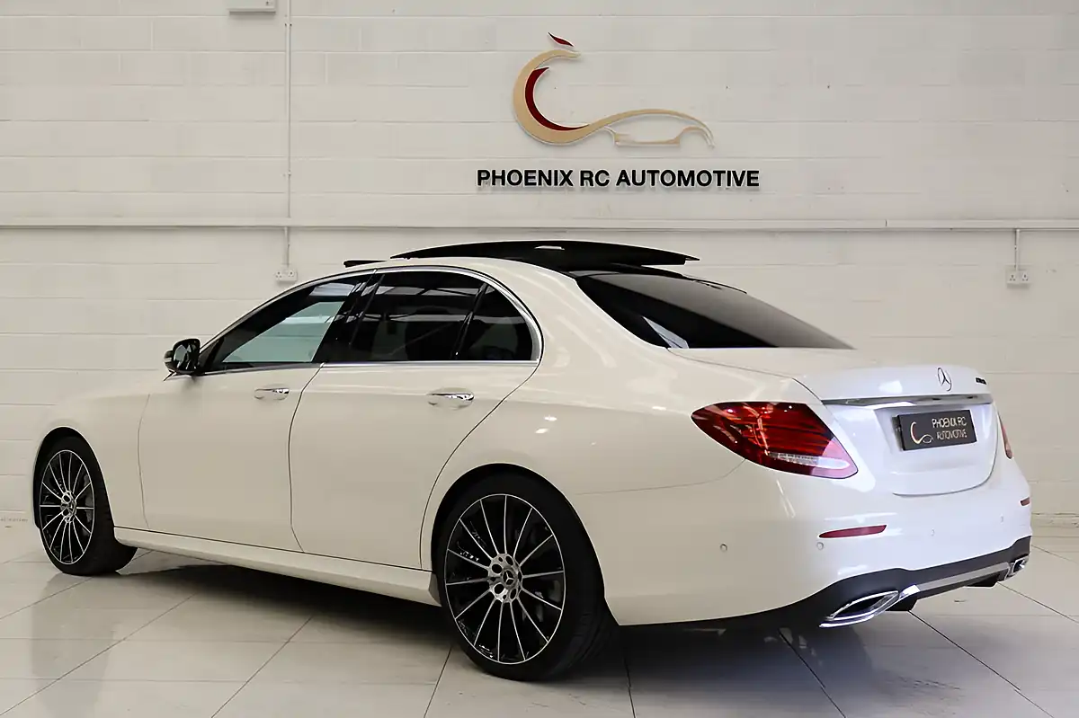 Used 2016 Mercedes-Benz E Class AMG Line (premium Plus) White - Interior and Exterior details 6