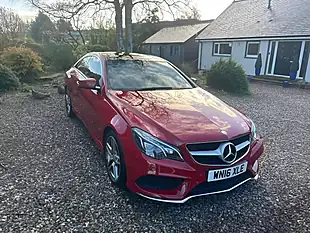 Used 2016 Mercedes-Benz E Class AMG Line Red - Interior and Exterior details 2