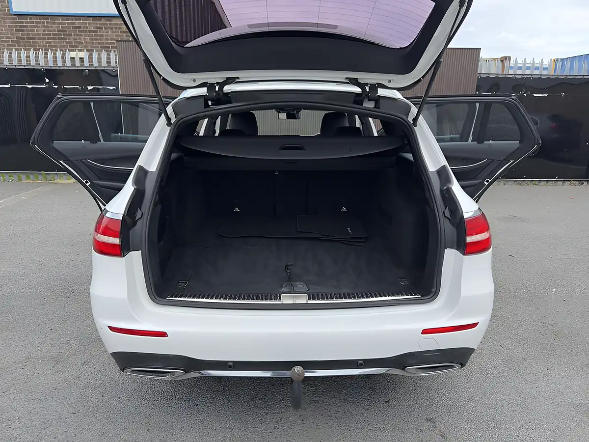 Used 2016 Mercedes-Benz E-Class AMG Line White - Interior and Exterior details 11