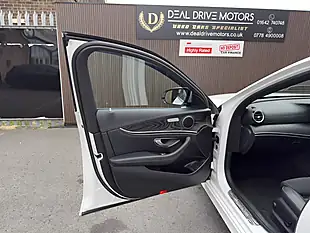 Used 2016 Mercedes-Benz E-Class AMG Line White - Interior and Exterior details 13