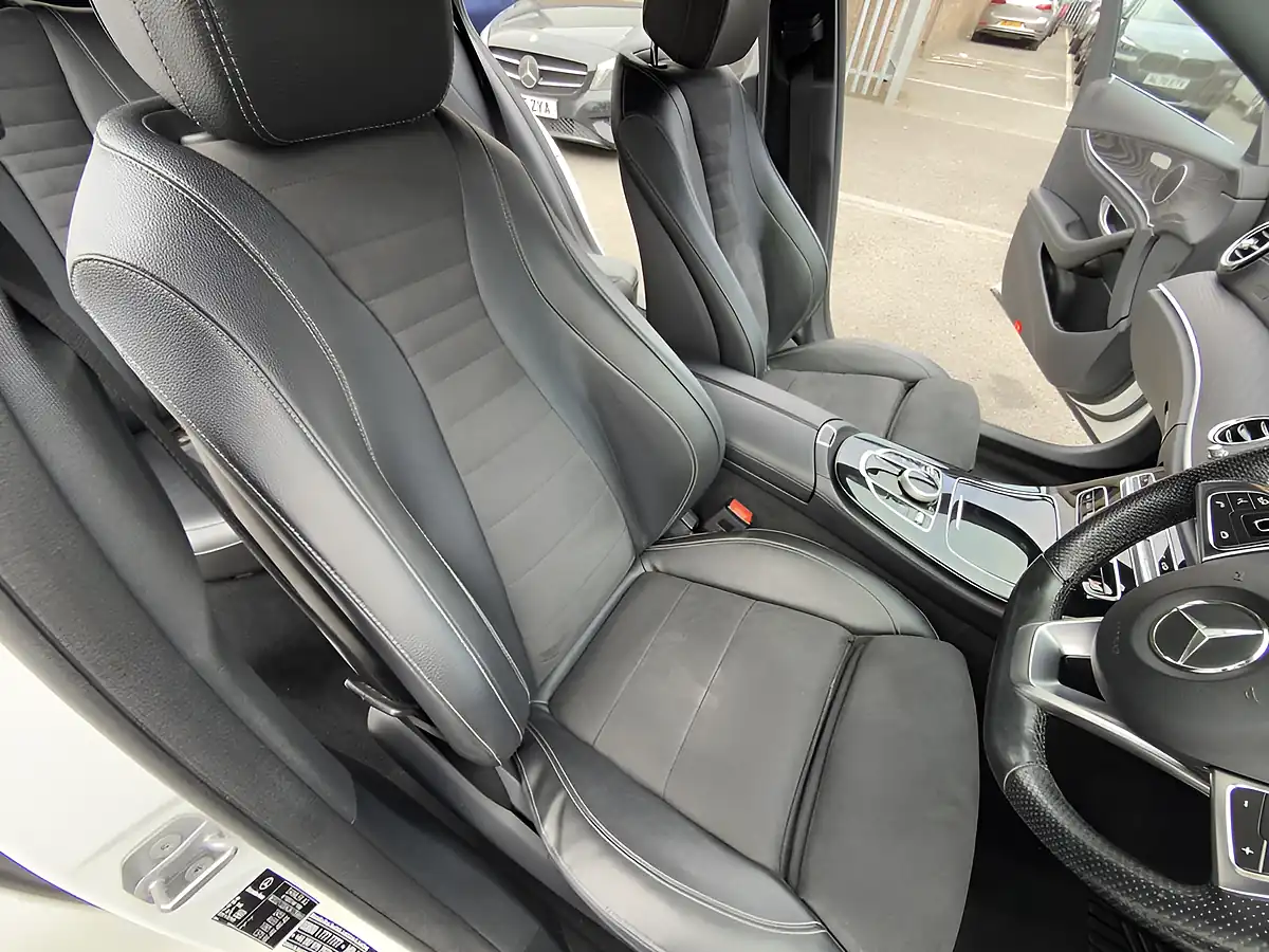 Used 2016 Mercedes-Benz E-Class AMG Line White - Interior and Exterior details 15