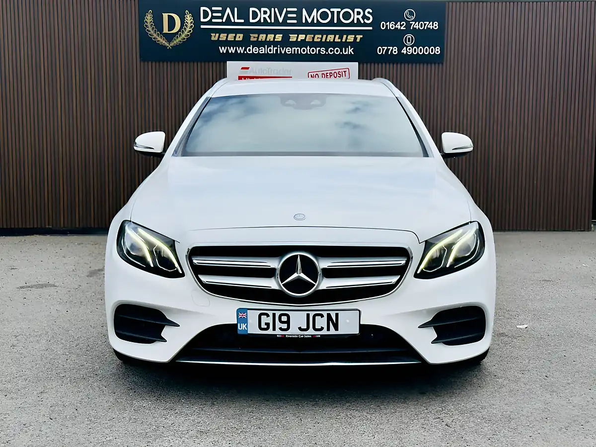 Used 2016 Mercedes-Benz E-Class AMG Line White - Interior and Exterior details 2