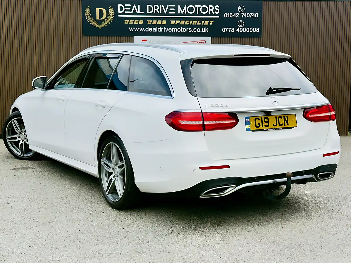 Used 2016 Mercedes-Benz E-Class AMG Line White - Interior and Exterior details 5