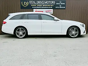 Used 2016 Mercedes-Benz E-Class AMG Line White - Interior and Exterior details 8