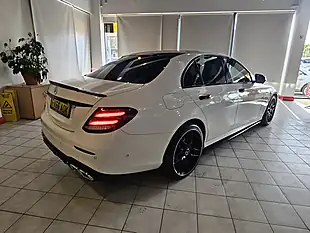 Used 2016 Mercedes-Benz E Class AMG Line White - Interior and Exterior details 10
