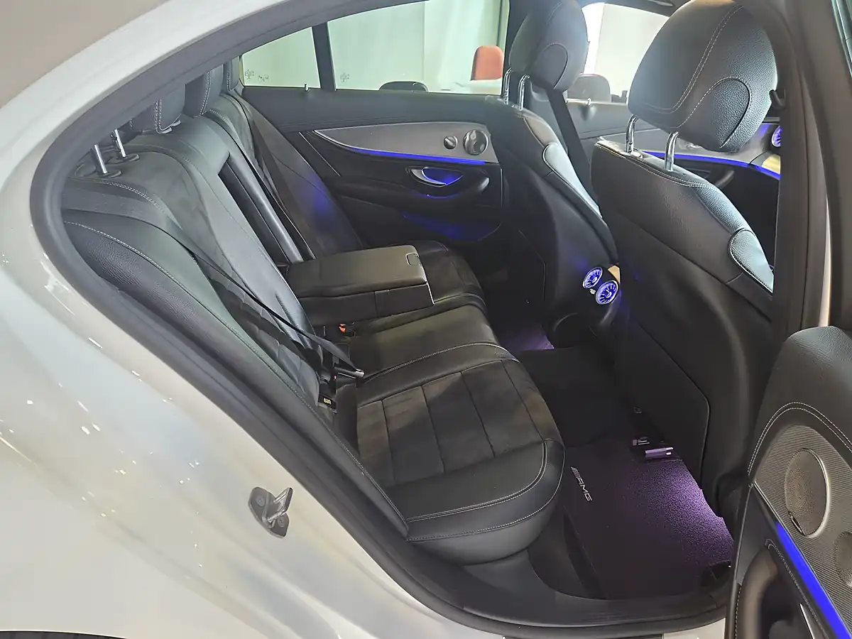 Used 2016 Mercedes-Benz E Class AMG Line White - Interior and Exterior details 13