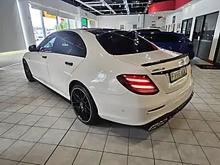 Used 2016 Mercedes-Benz E Class AMG Line White - Interior and Exterior details 6