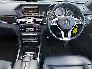 Used 2016 Mercedes-Benz E Class AMG Line White - Interior and Exterior details 4