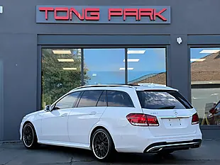 Used 2016 Mercedes-Benz E Class AMG Line White - Interior and Exterior details 5