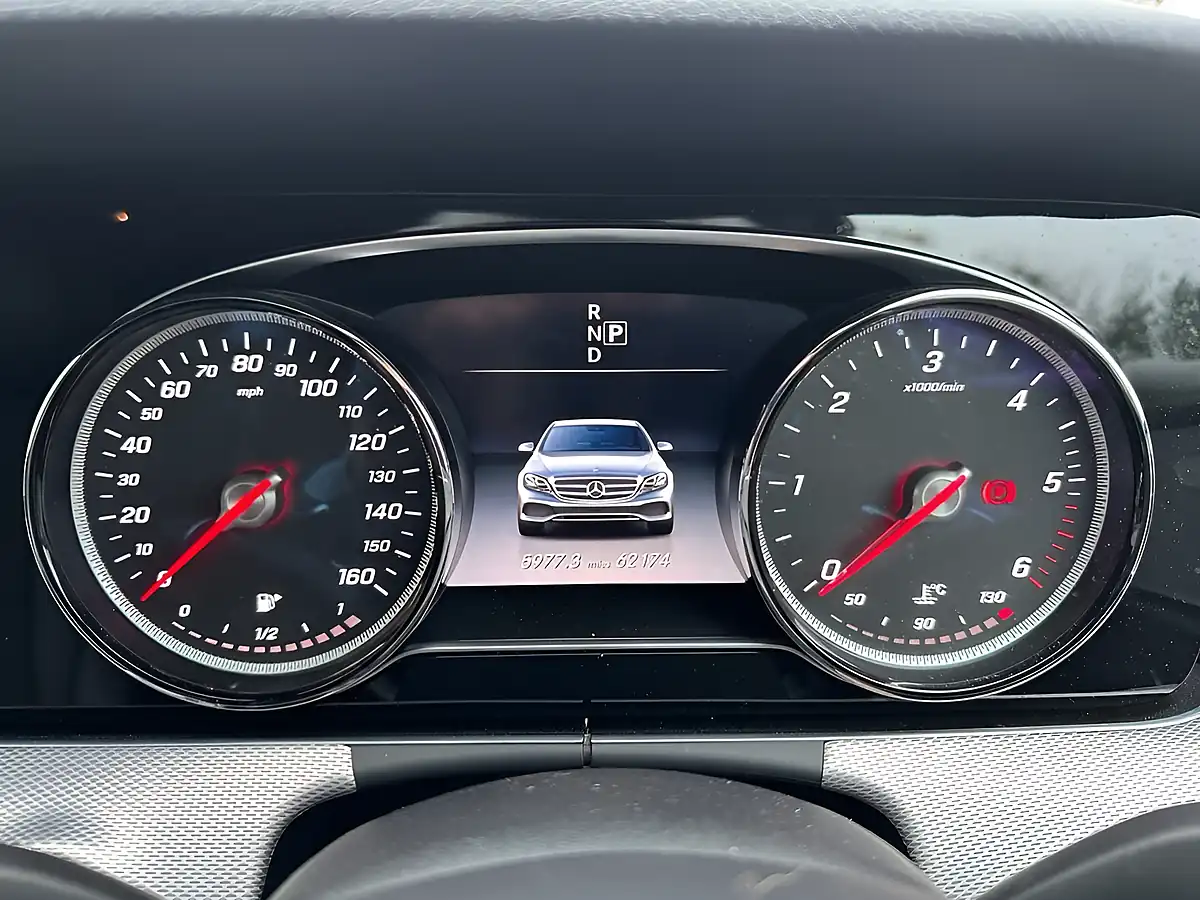 Used 2016 Mercedes-Benz E Class AMG Line White - Interior and Exterior details 13