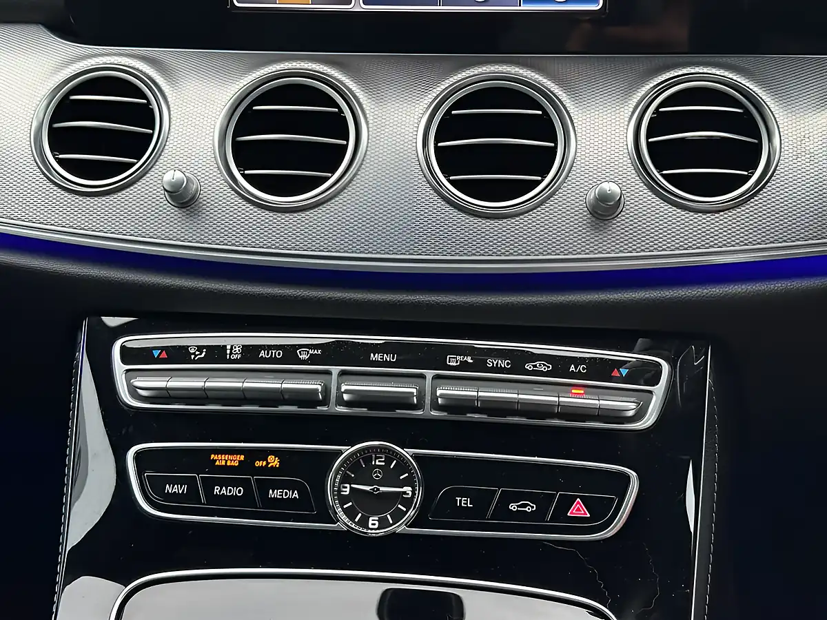 Used 2016 Mercedes-Benz E Class AMG Line White - Interior and Exterior details 14
